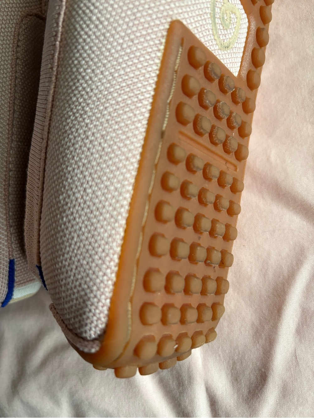 Rothy's Light Pink Knit Penny Loafers - Picture 5 of 5